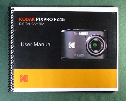 Kodak pixpro fz45 - pixpro, instruction